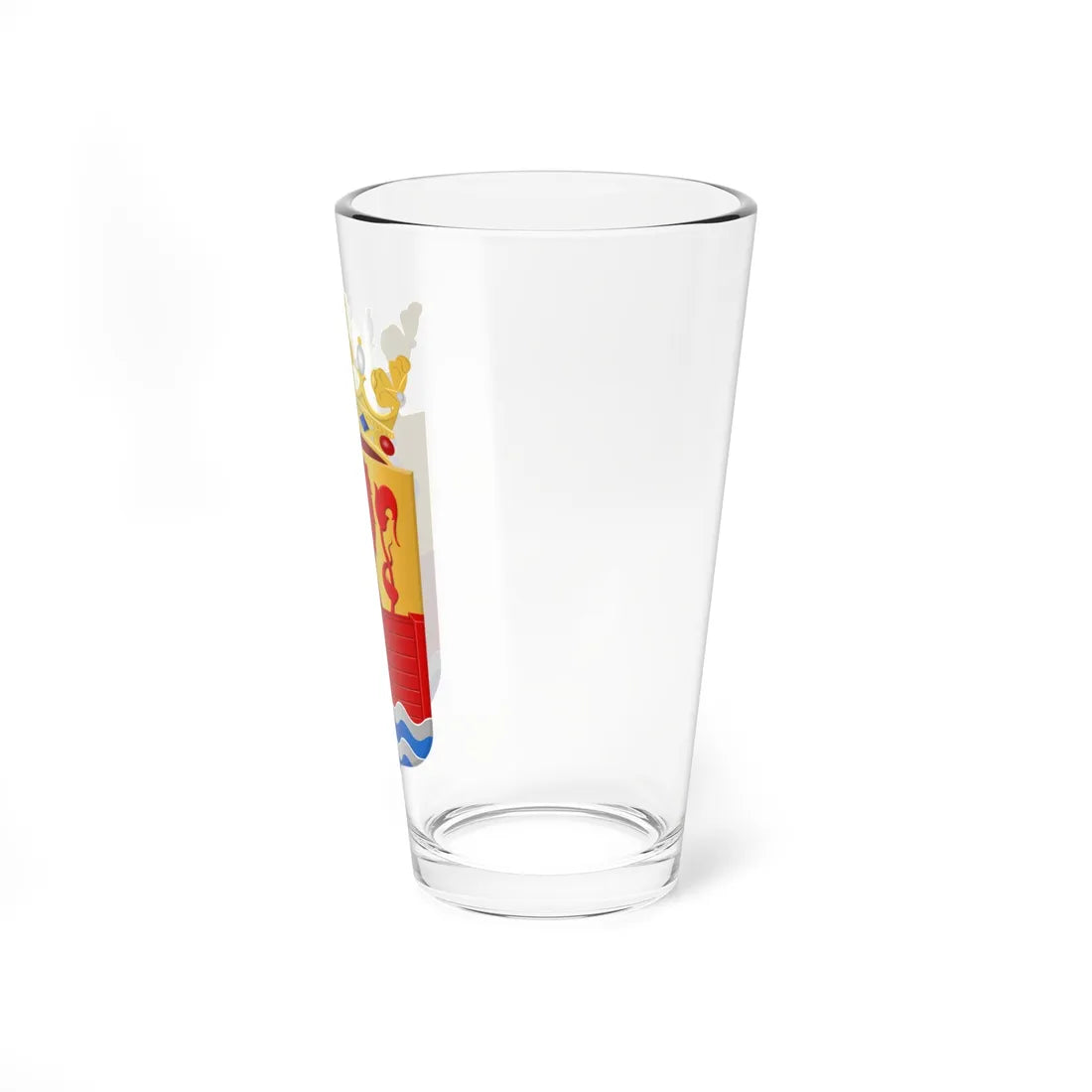 Coat of arms of Terneuzen (Netherlands) (Coat of Arms) Pint Glass 16oz - Go Mug Yourself