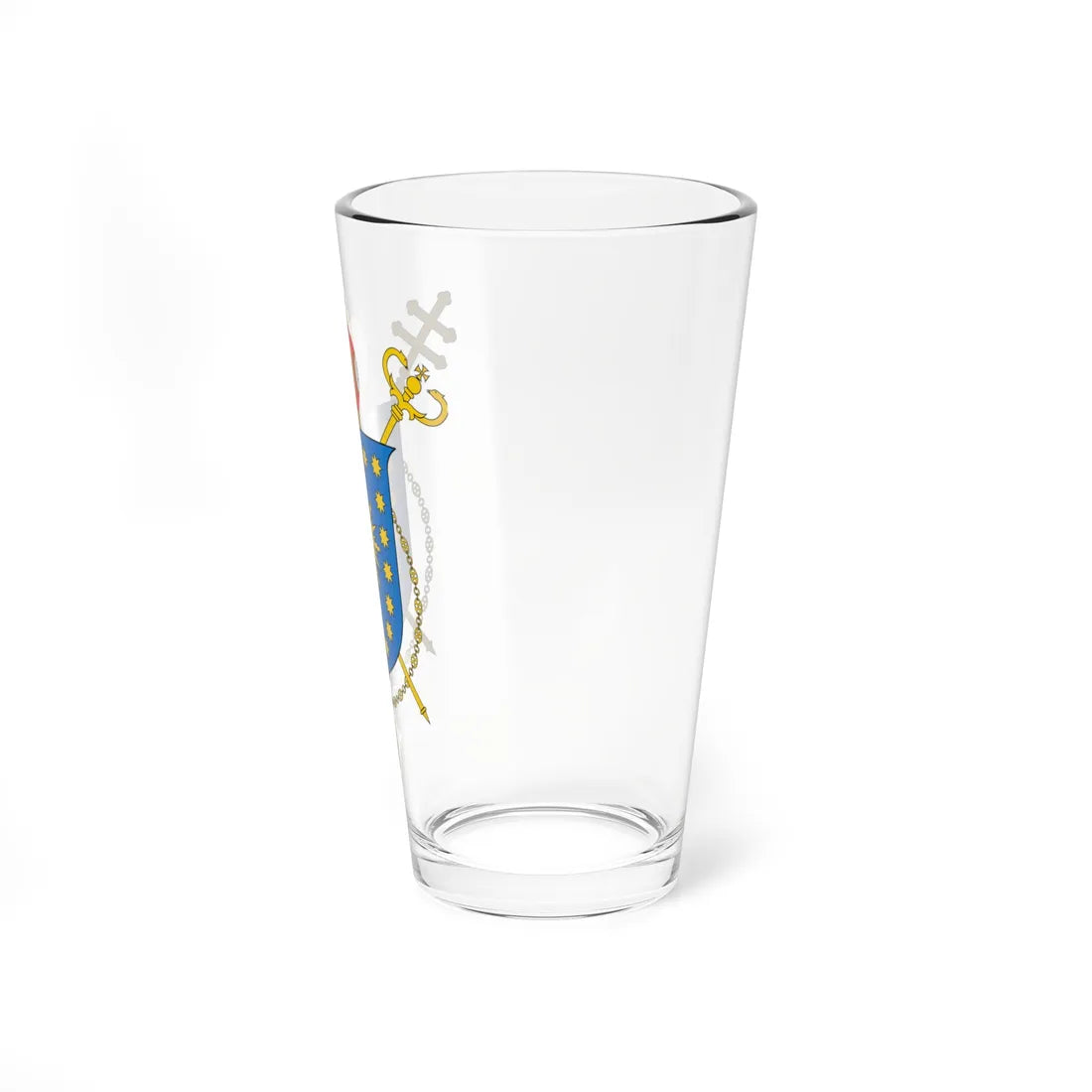 Coat of arms of Ternopil-Zboriv UGCC (Ukraine) (Coat of Arms) Pint Glass 16oz - Go Mug Yourself