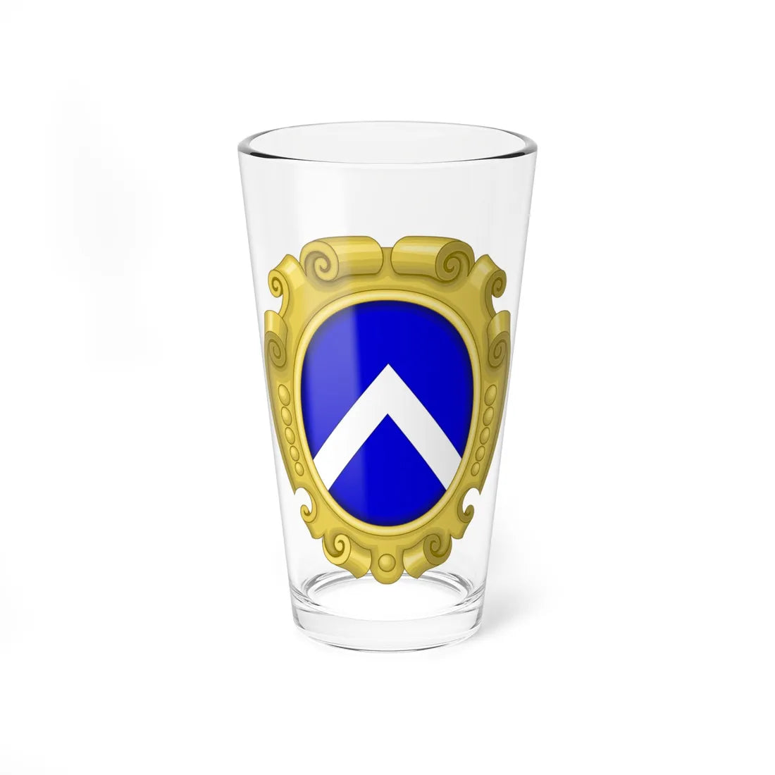 Coat of arms of th Bonaparte Firenze Santo Spirito (Italy) (Coat of Arms) Pint Glass 16oz 16oz - Go Mug Yourself