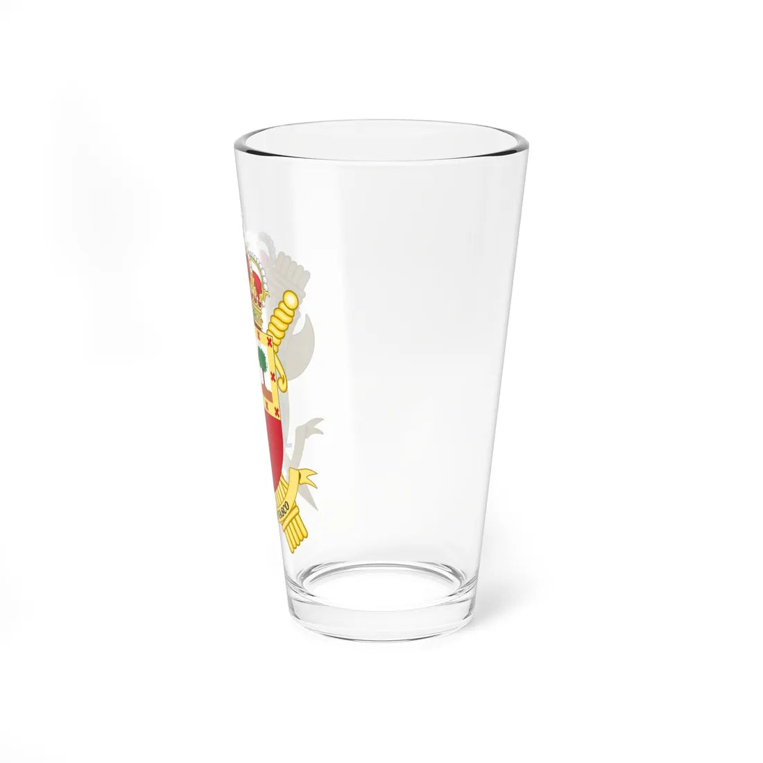 Coat of Arms of the 11th Zone of the Guardia Civil - Basque Country (Spain) (Coat of Arms) Pint Glass 16oz - Go Mug Yourself