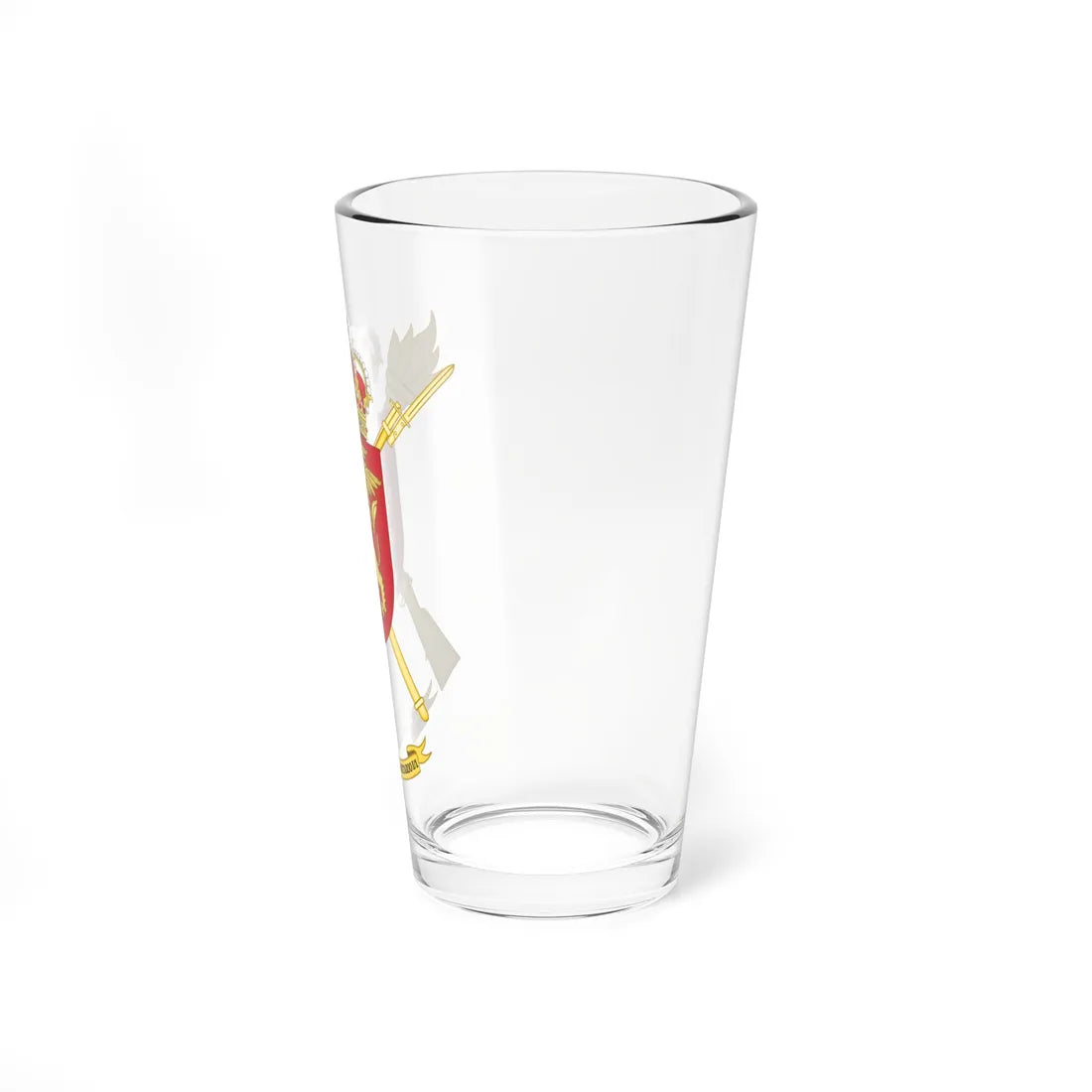 Coat of Arms of the 1st-1 Spanish Army Health Support Unit (Spain) (Coat of Arms) Pint Glass 16oz - Go Mug Yourself