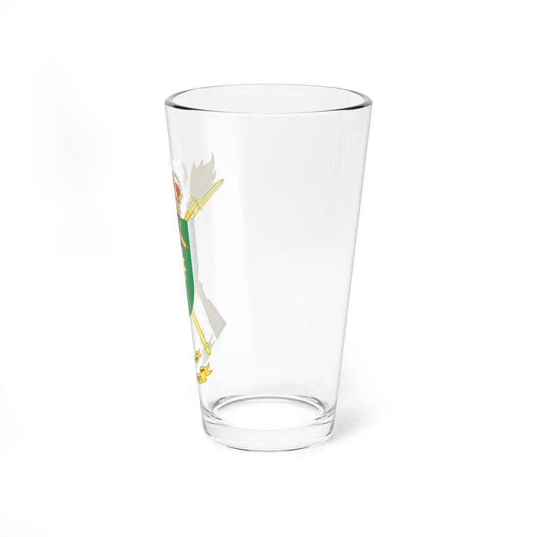 Coat of Arms of the 1st Logistics Group (Spain) (Coat of Arms) Pint Glass 16oz - Go Mug Yourself