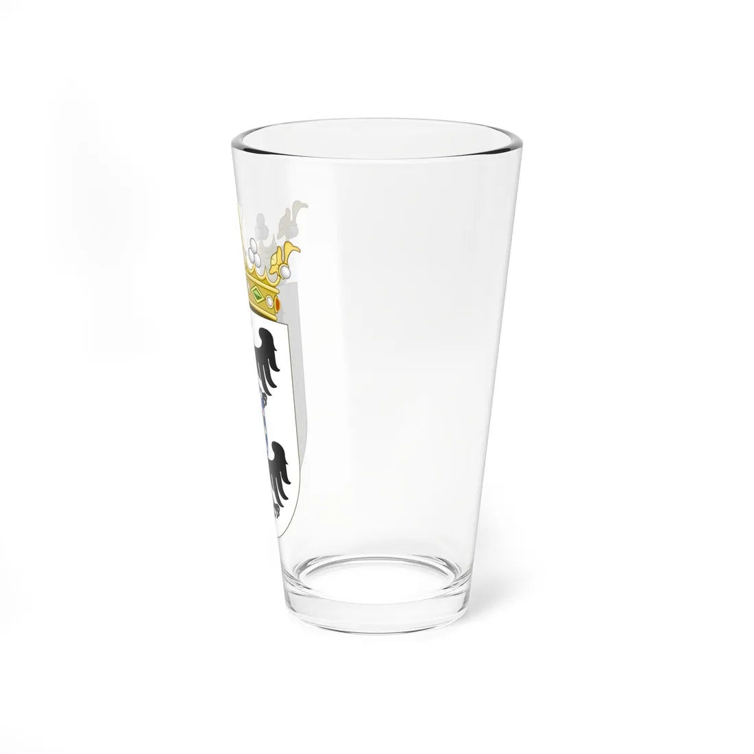 Coat of Arms of the 2nd Marchioness of Larraín (Chile) (Coat of Arms) Pint Glass 16oz - Go Mug Yourself