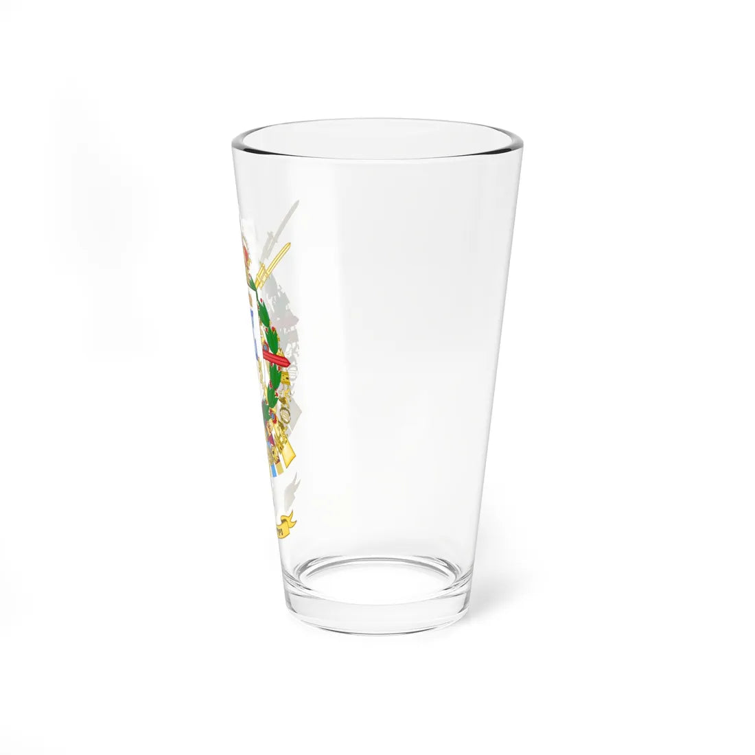 Coat of Arms of the 3rd Infantry Regiment Príncipe (Spain) (Coat of Arms) Pint Glass 16oz - Go Mug Yourself