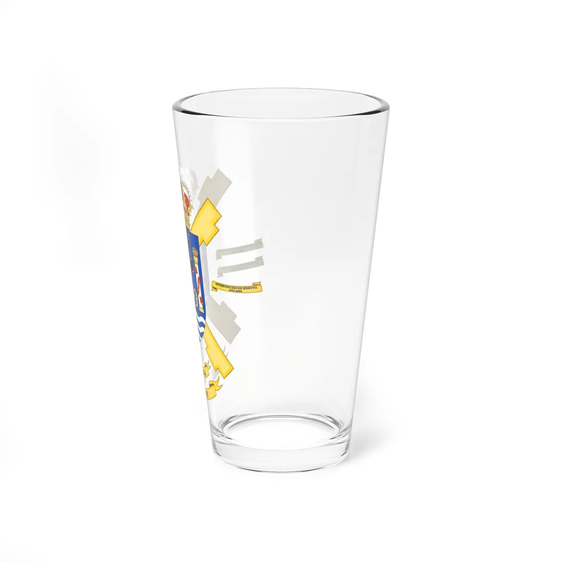 Coat of Arms of the 4th Maneuver Helicopter Battalion (Spain) (Coat of Arms) Pint Glass 16oz - Go Mug Yourself