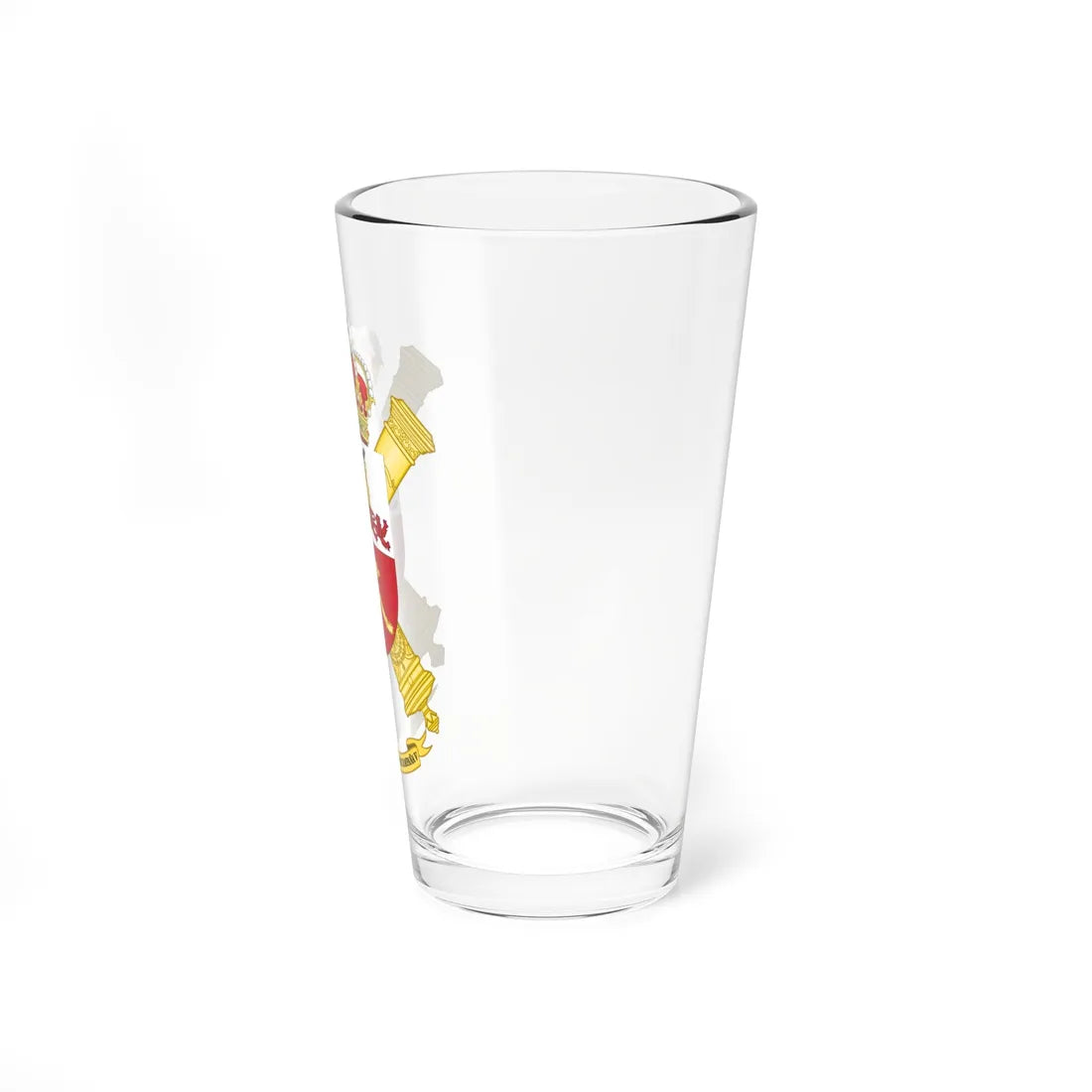 Coat of Arms of the 5th Field Artillery Battalion (Spain) (Coat of Arms) Pint Glass 16oz - Go Mug Yourself