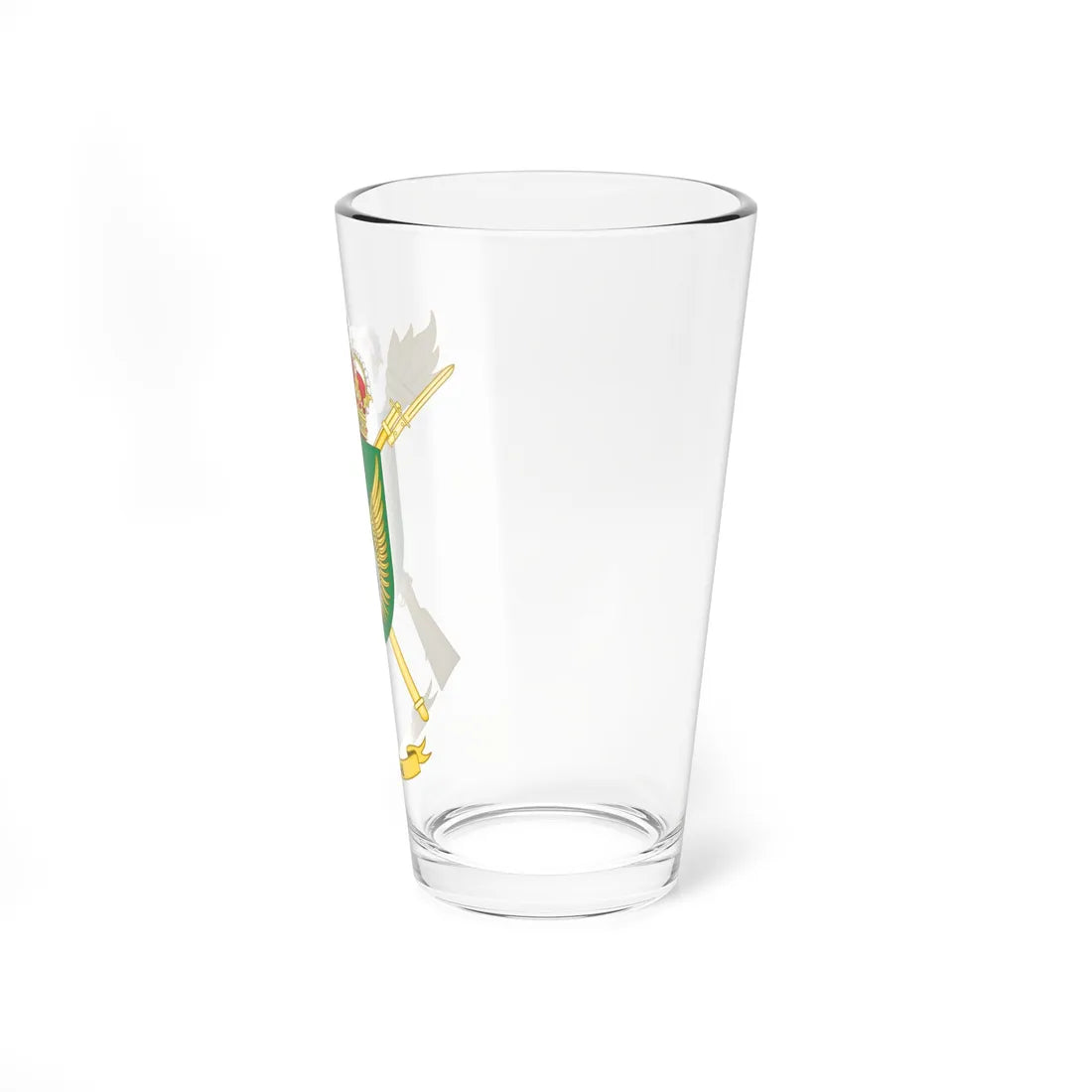 Coat of Arms of the 61st Logistics Support Group (Spain) (Coat of Arms) Pint Glass 16oz - Go Mug Yourself