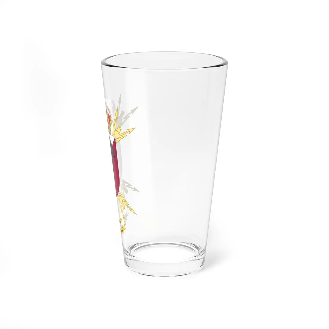 Coat of Arms of the 6th Parachute Signal Company (Spain) (Coat of Arms) Pint Glass 16oz - Go Mug Yourself