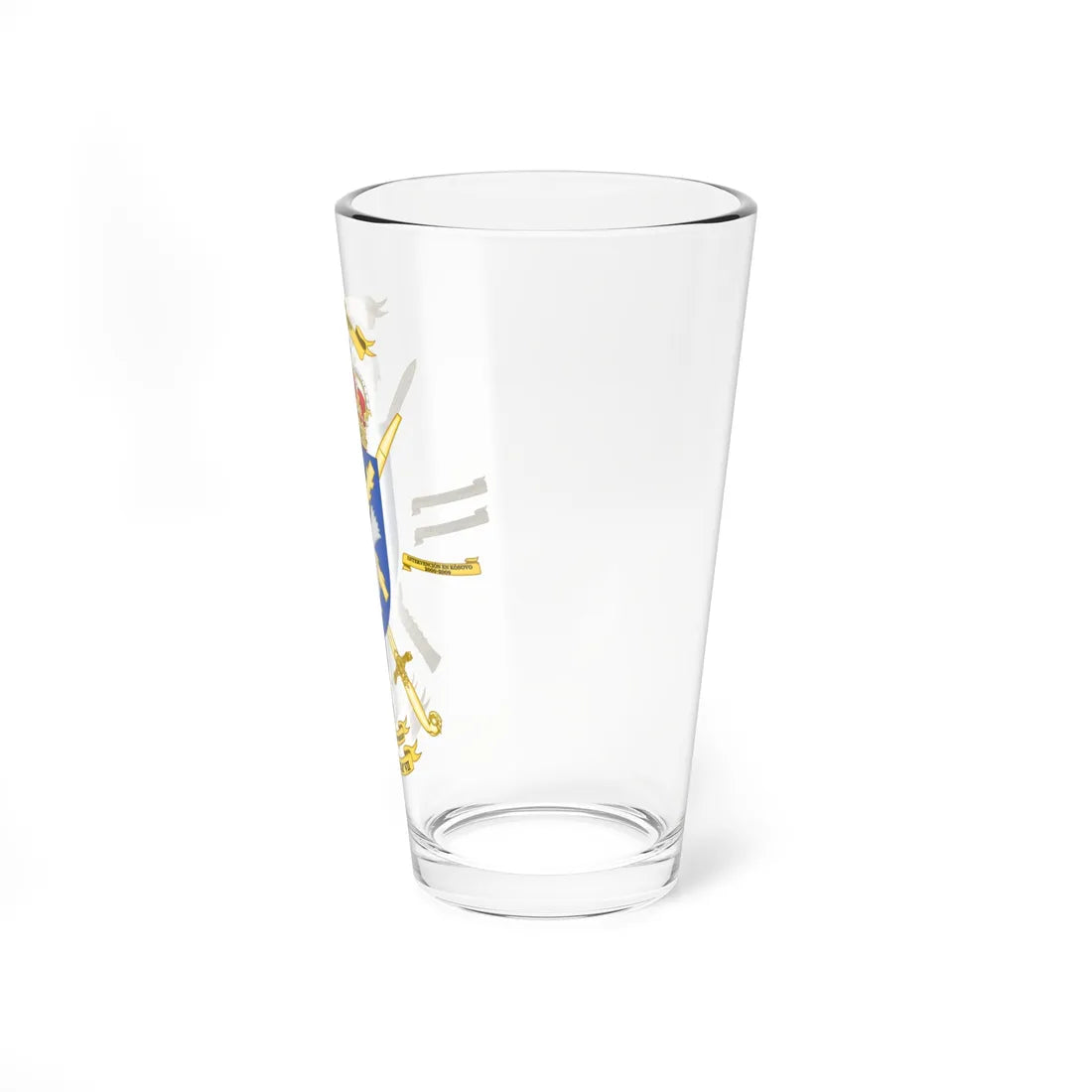 Coat of Arms of the 7th Brigade Galicia Polyvalent Brigade (Spain) (Coat of Arms) Pint Glass 16oz - Go Mug Yourself