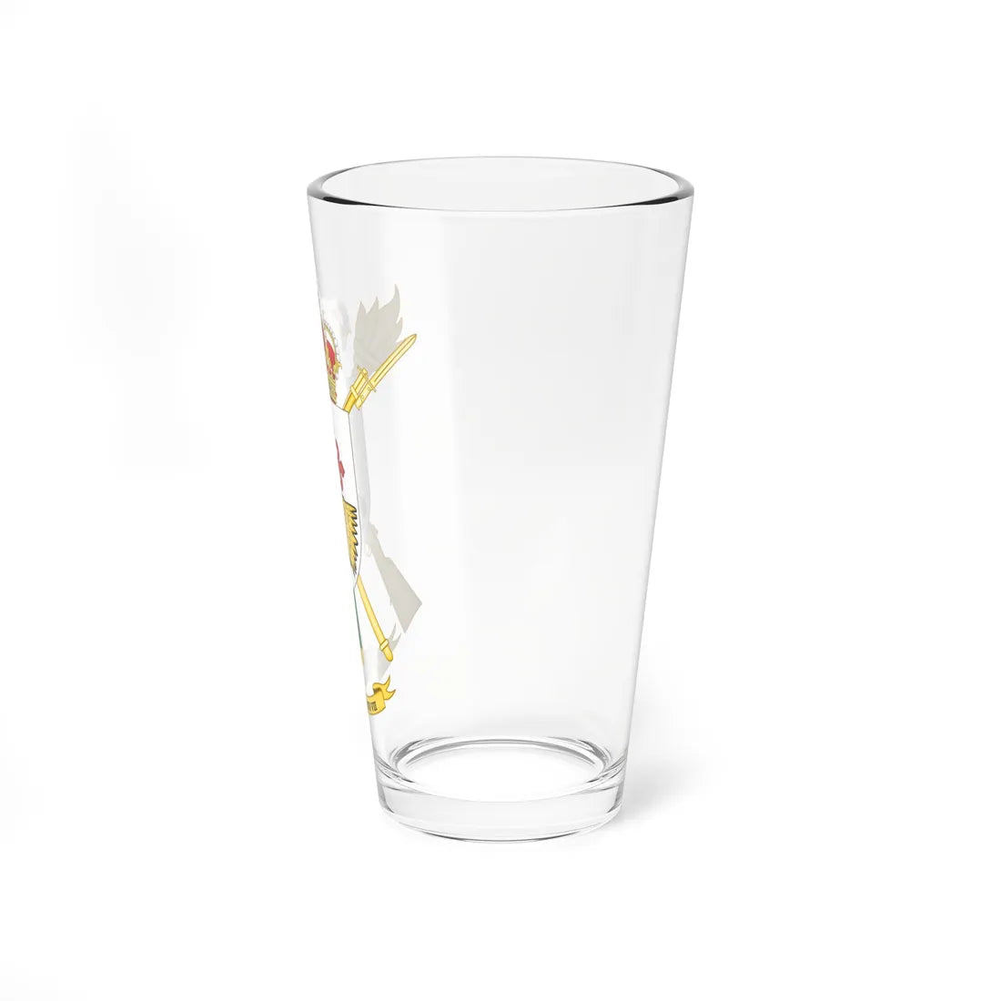 Coat of Arms of the 7th Logistics Air-transportable Group (Spain) (Coat of Arms) Pint Glass 16oz - Go Mug Yourself