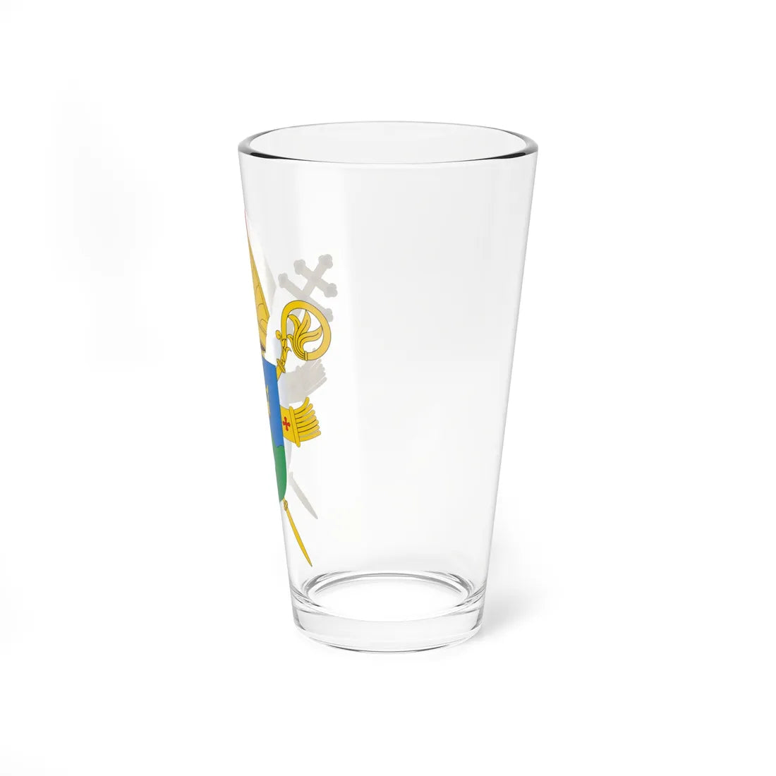 Coat of arms of the Archdiocese of Belo Horizonte (Brazil) (Coat of Arms) Pint Glass 16oz - Go Mug Yourself