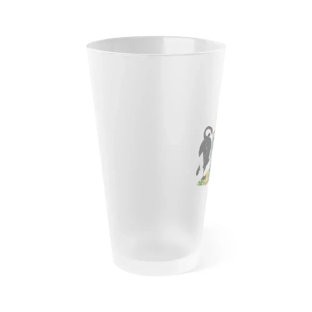 Coat of Arms of the Australian Capital Territory - Frosted Pint Glass 16oz - Go Mug Yourself