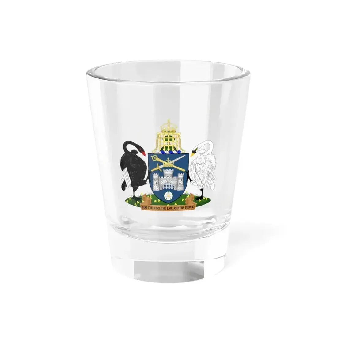 Coat of Arms of the Australian Capital Territory - Shot Glass 1.5oz 1.5oz - Go Mug Yourself