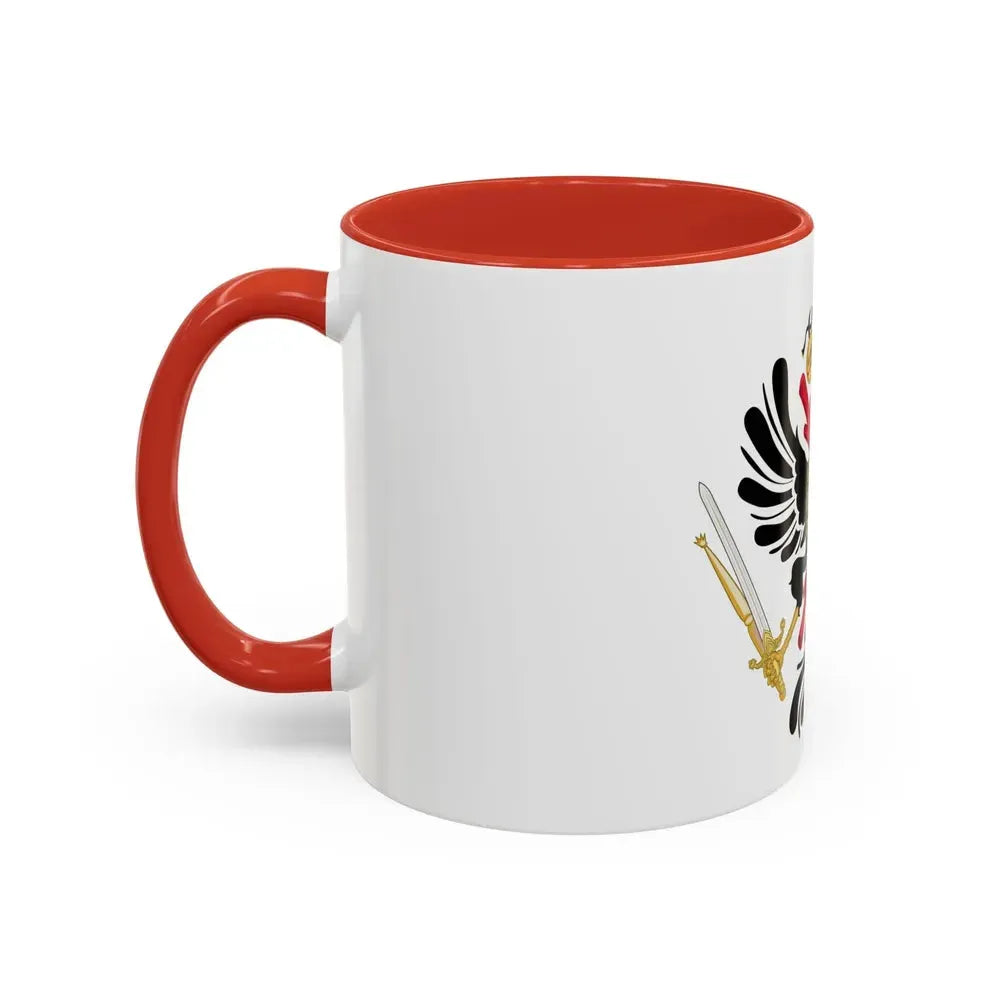 Coat of arms of the Austrian Netherlands - Accent Coffee Mug - Go Mug Yourself
