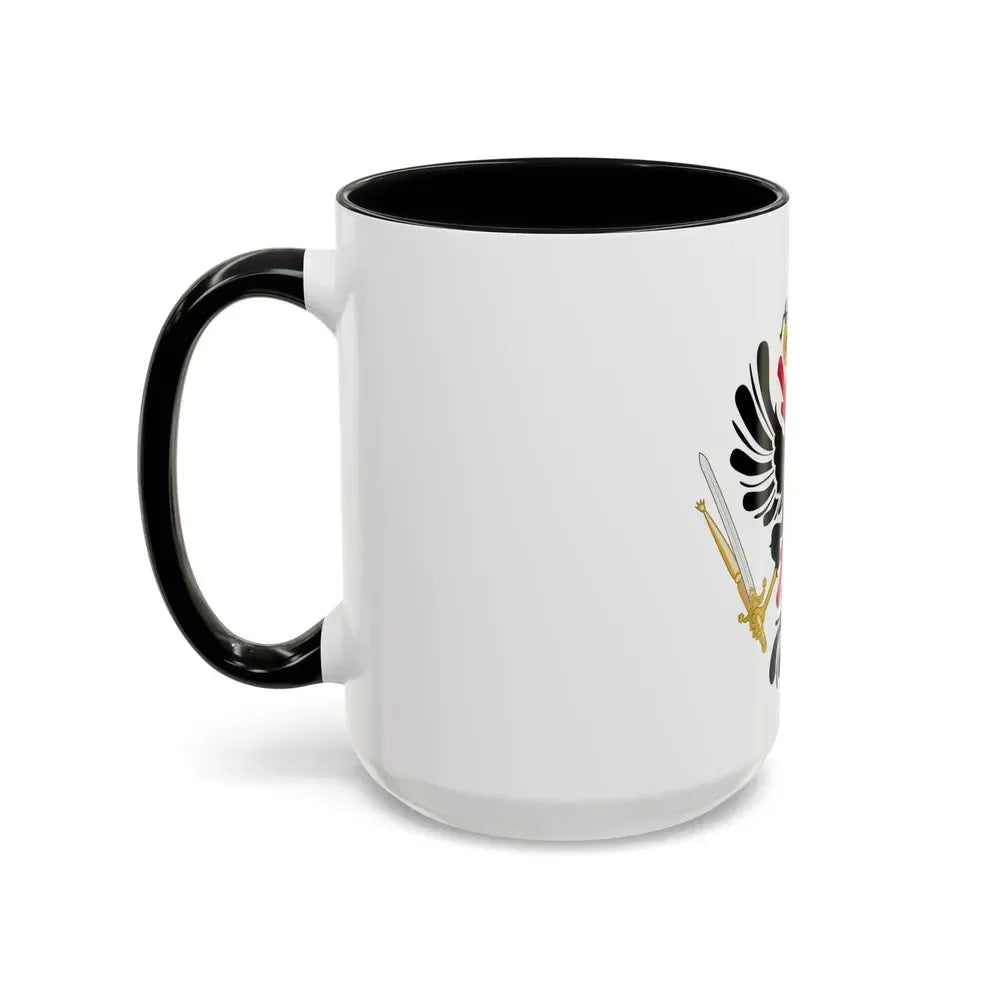 Coat of arms of the Austrian Netherlands - Accent Coffee Mug - Go Mug Yourself