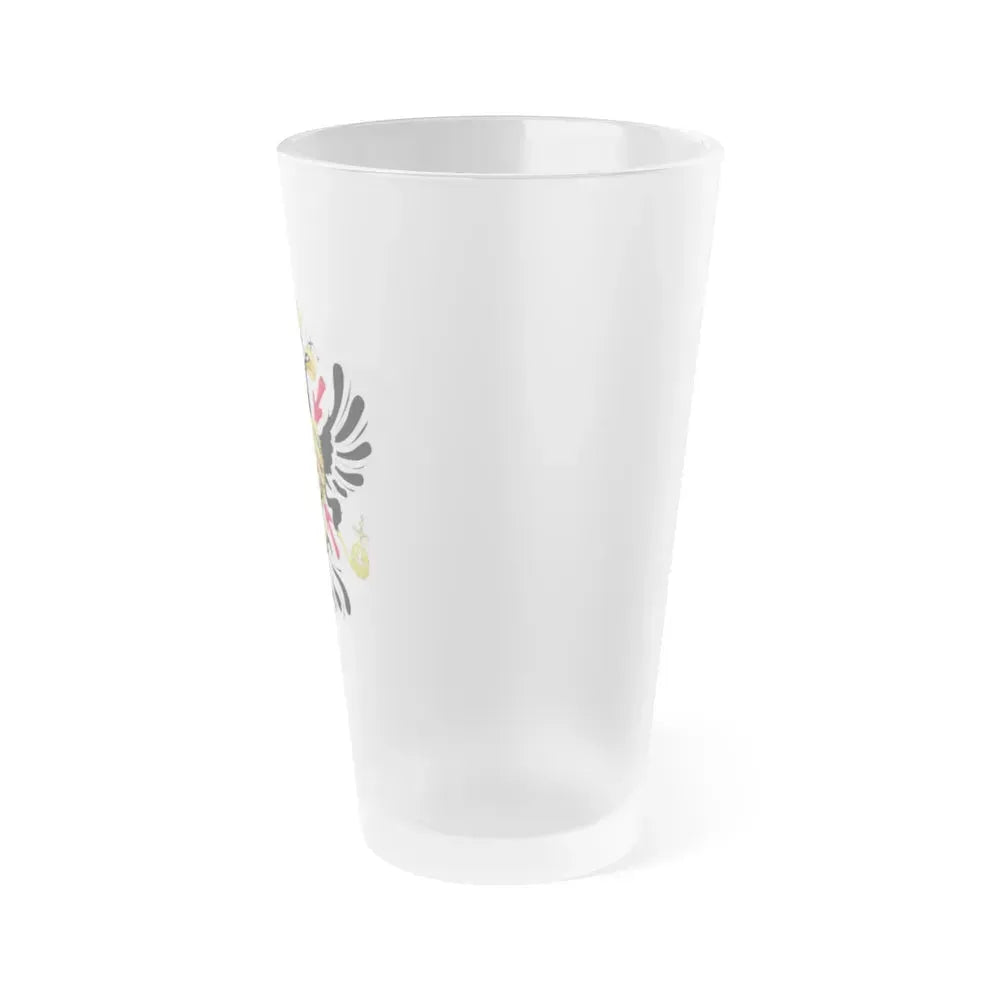 Coat of arms of the Austrian Netherlands - Frosted Pint Glass 16oz - Go Mug Yourself