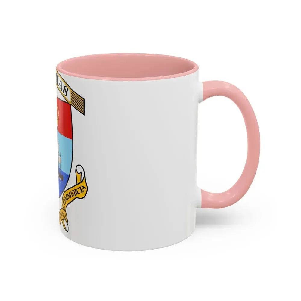 Coat of Arms of The Bahamas 2 - Accent Coffee Mug - Go Mug Yourself