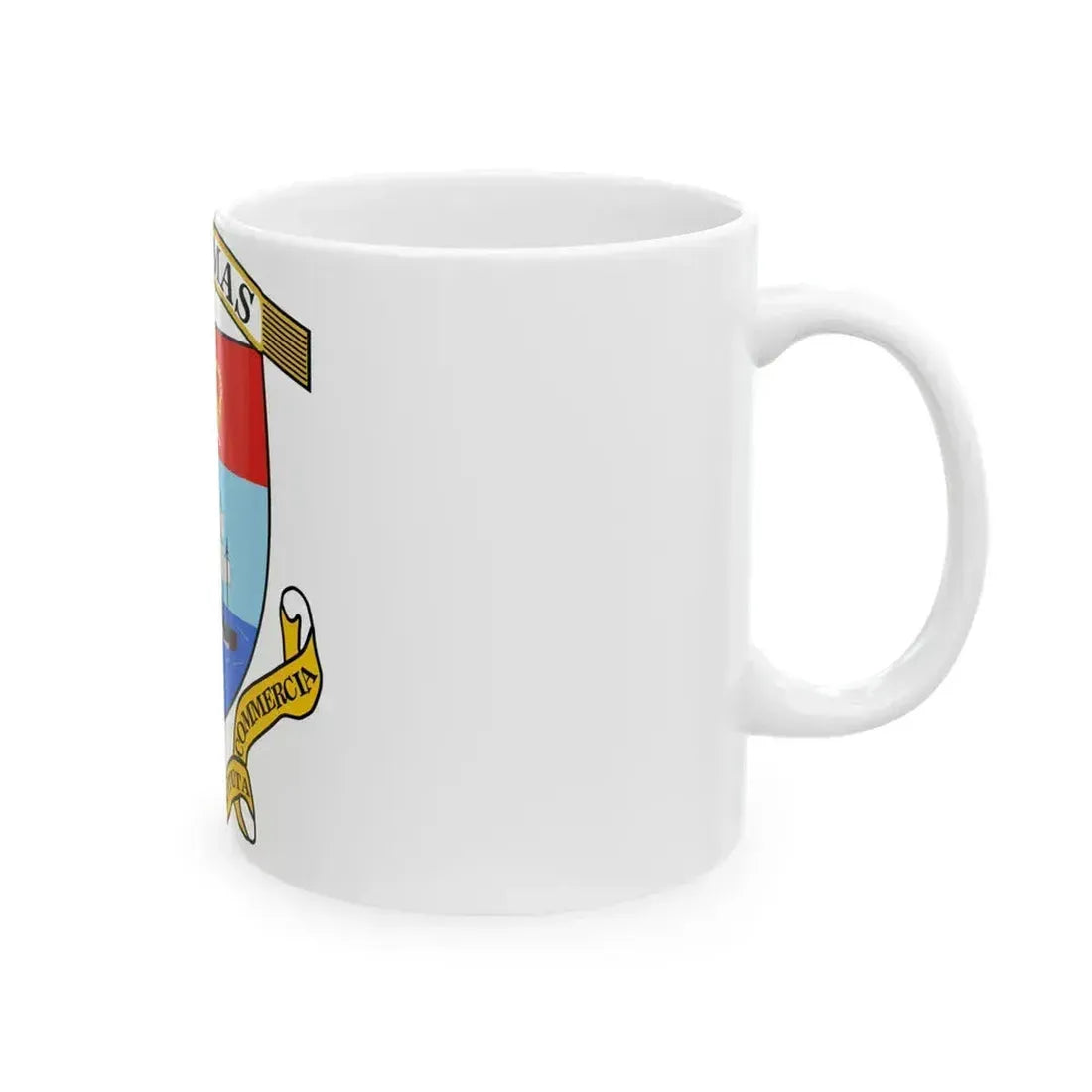 Coat of Arms of The Bahamas 2 - White Coffee Mug - Go Mug Yourself