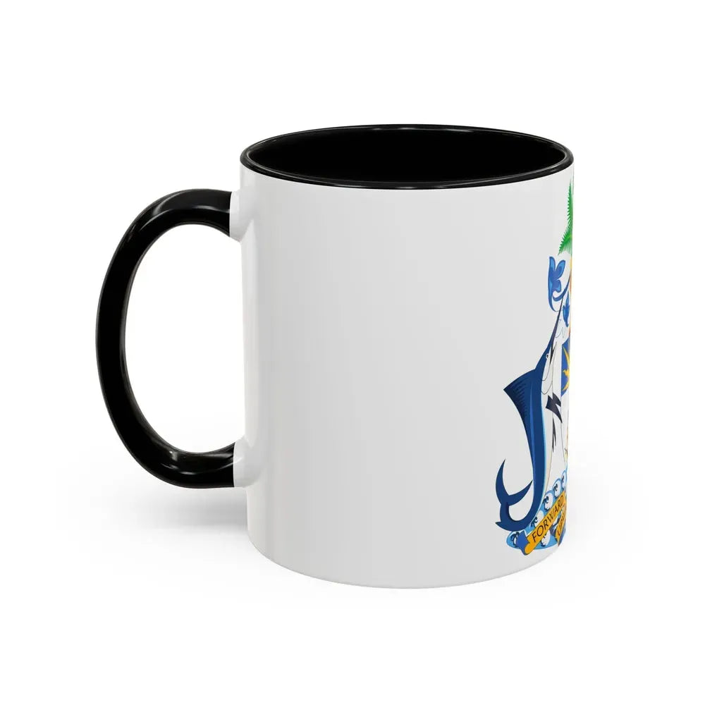 Coat of Arms of The Bahamas - Accent Coffee Mug - Go Mug Yourself