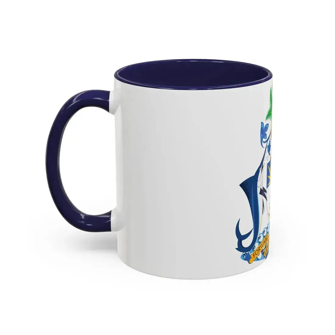 Coat of Arms of The Bahamas - Accent Coffee Mug - Go Mug Yourself