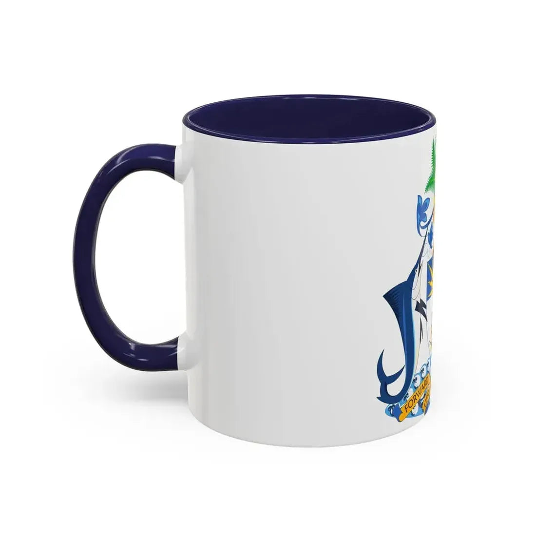 Coat of Arms of The Bahamas - Accent Coffee Mug - Go Mug Yourself