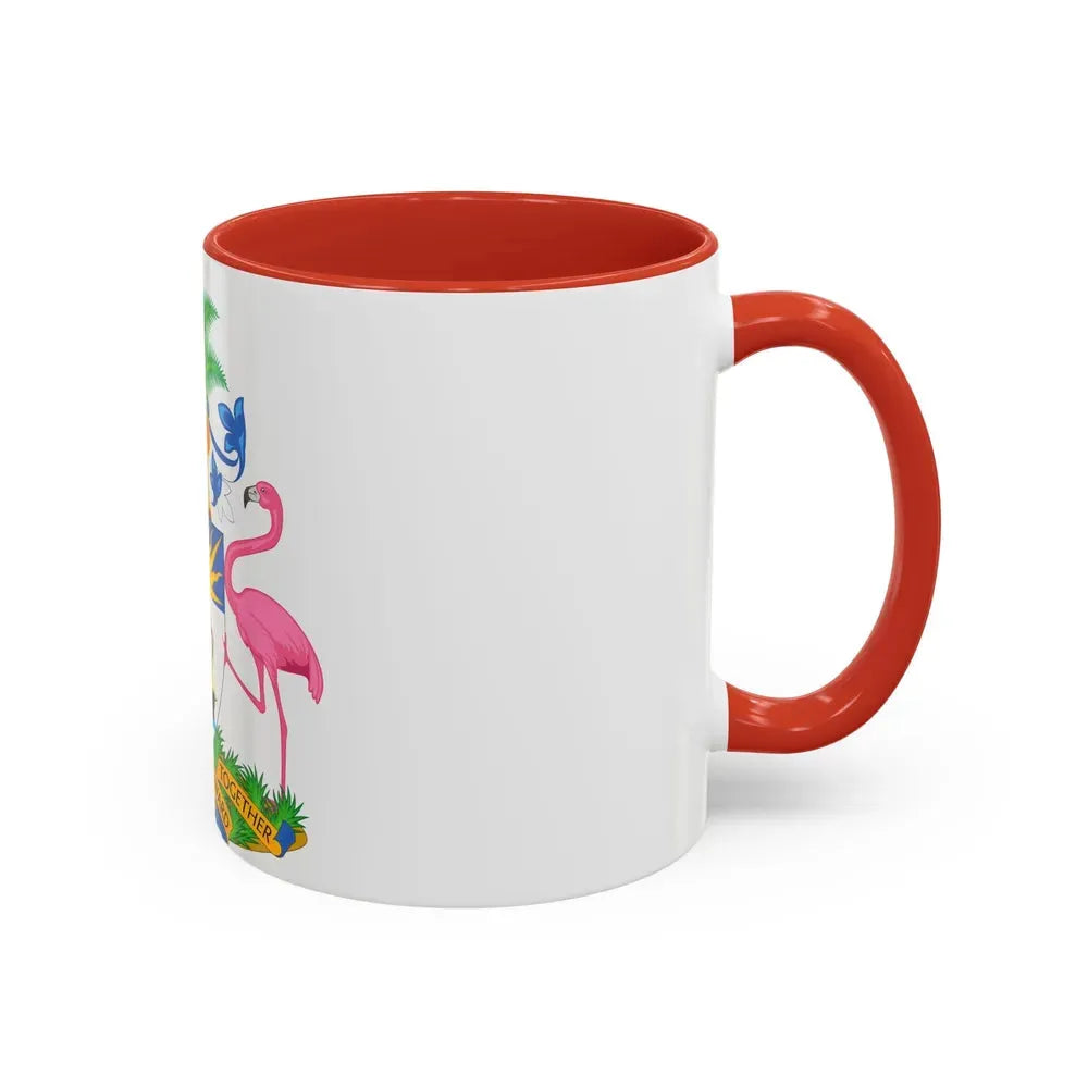 Coat of Arms of The Bahamas - Accent Coffee Mug - Go Mug Yourself