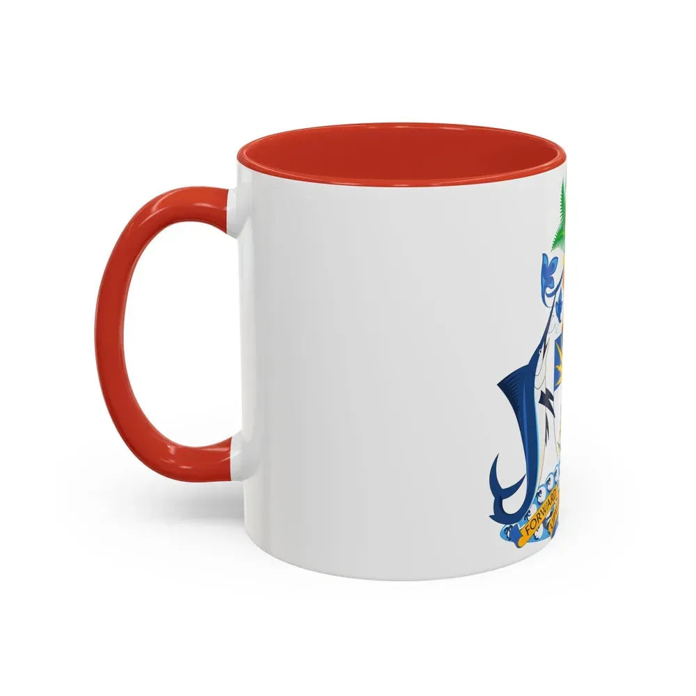 Coat of Arms of The Bahamas - Accent Coffee Mug - Go Mug Yourself
