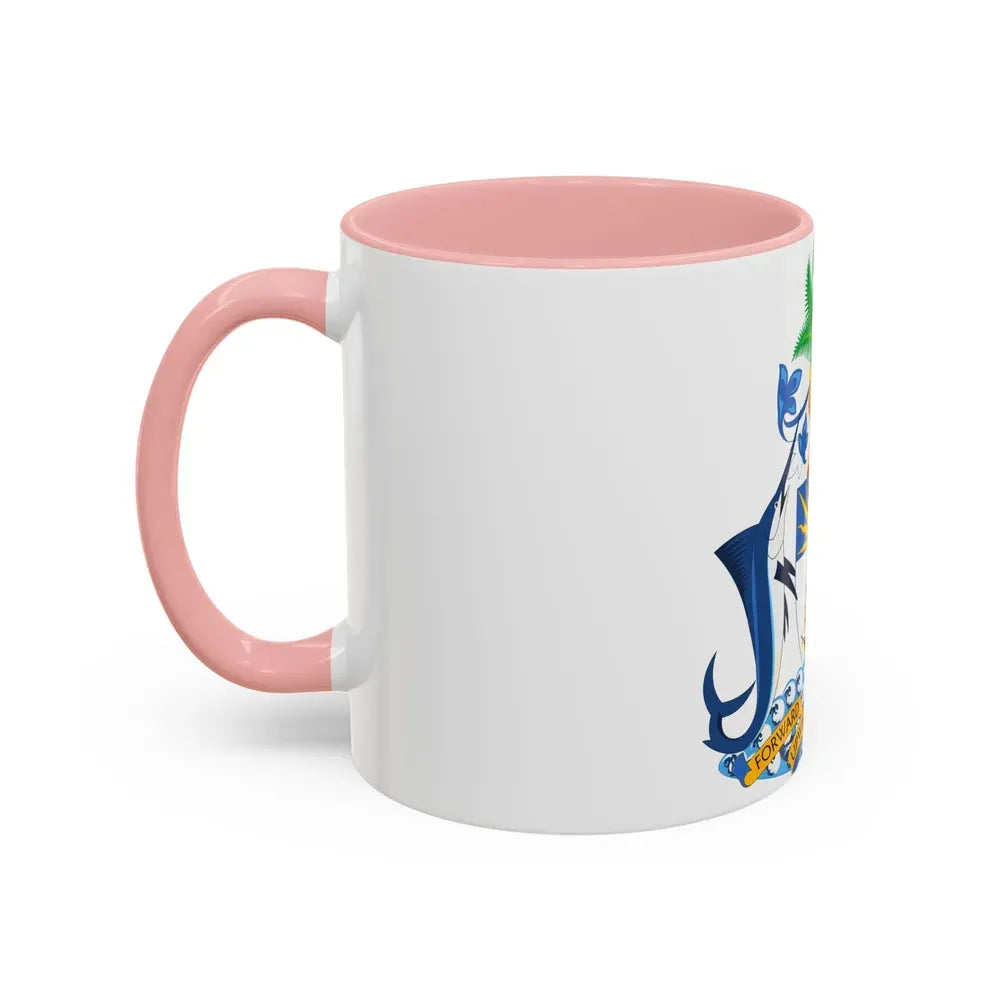 Coat of Arms of The Bahamas - Accent Coffee Mug - Go Mug Yourself