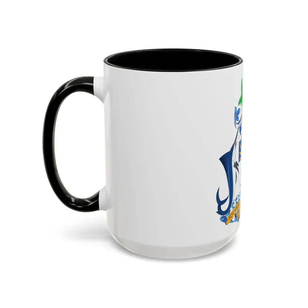 Coat of Arms of The Bahamas - Accent Coffee Mug - Go Mug Yourself