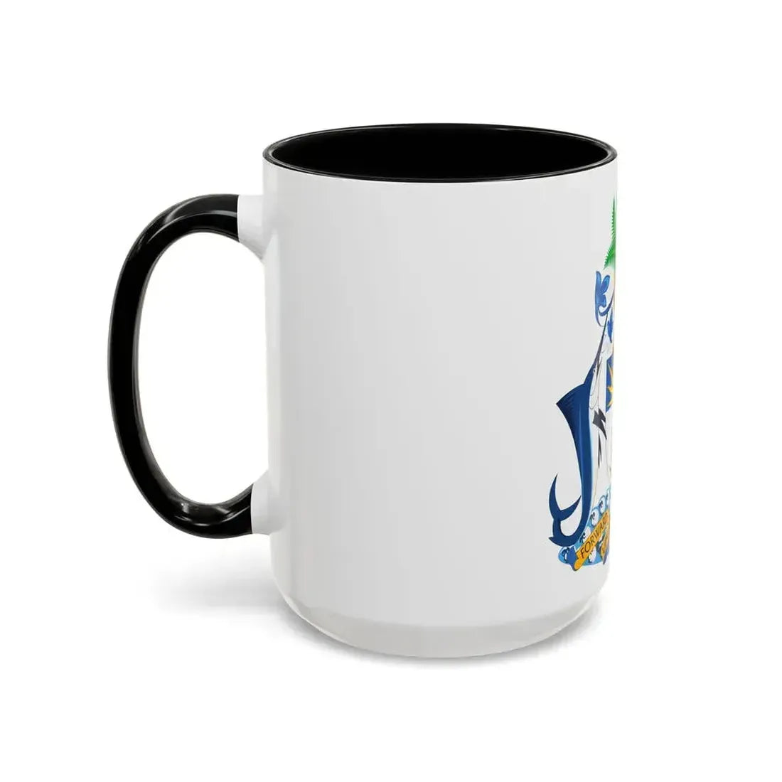 Coat of Arms of The Bahamas - Accent Coffee Mug - Go Mug Yourself