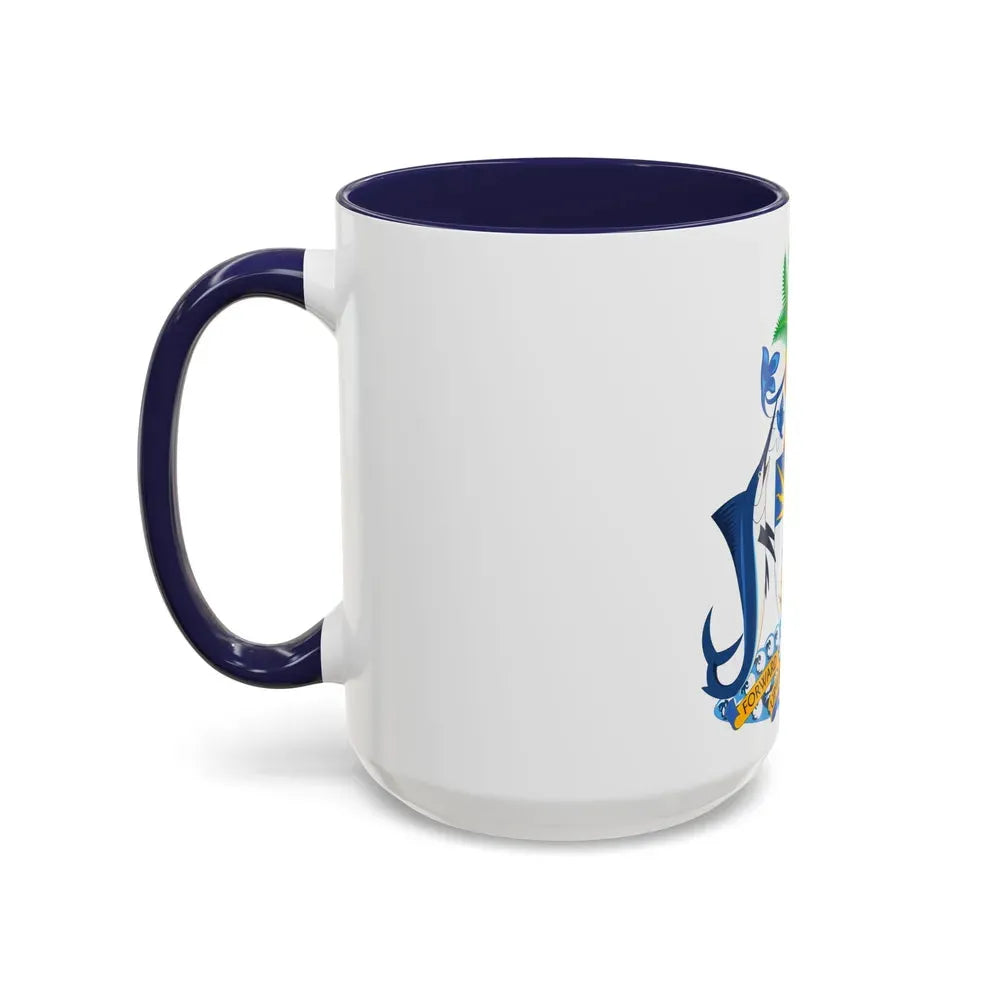 Coat of Arms of The Bahamas - Accent Coffee Mug - Go Mug Yourself