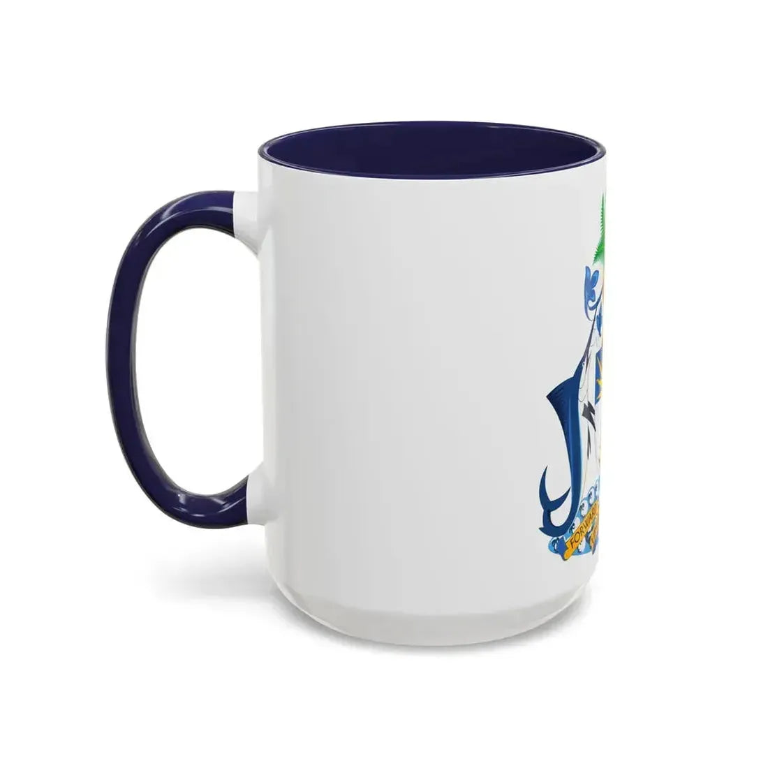 Coat of Arms of The Bahamas - Accent Coffee Mug - Go Mug Yourself