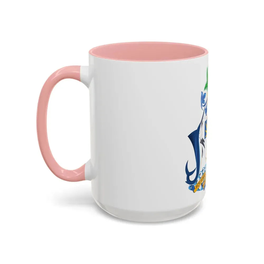 Coat of Arms of The Bahamas - Accent Coffee Mug - Go Mug Yourself