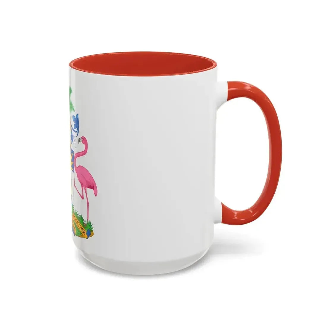 Coat of Arms of The Bahamas - Accent Coffee Mug - Go Mug Yourself