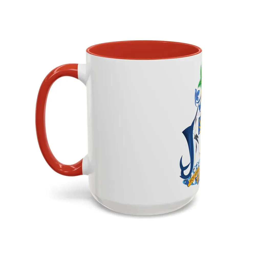 Coat of Arms of The Bahamas - Accent Coffee Mug - Go Mug Yourself