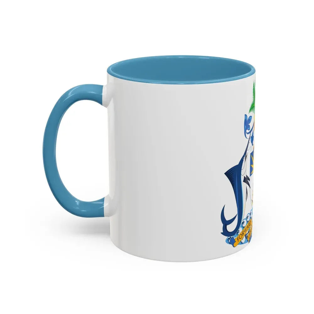 Coat of Arms of The Bahamas - Accent Coffee Mug - Go Mug Yourself