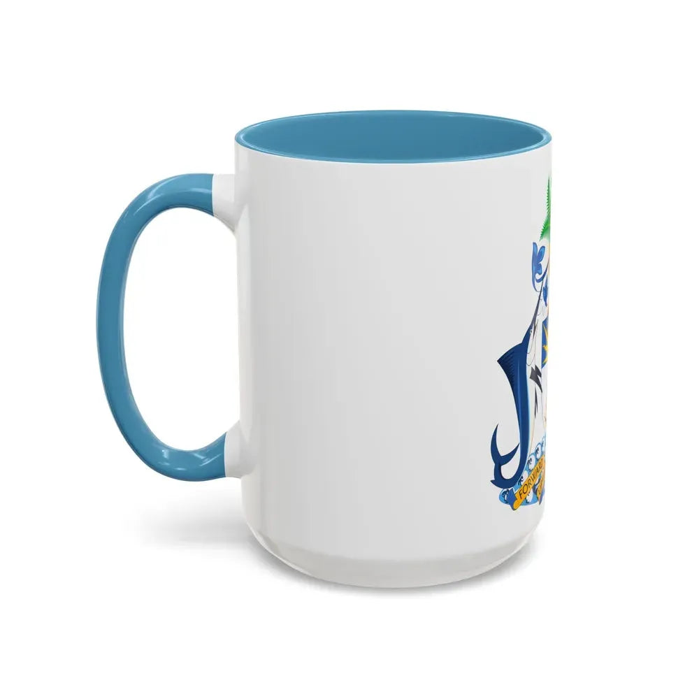 Coat of Arms of The Bahamas - Accent Coffee Mug - Go Mug Yourself
