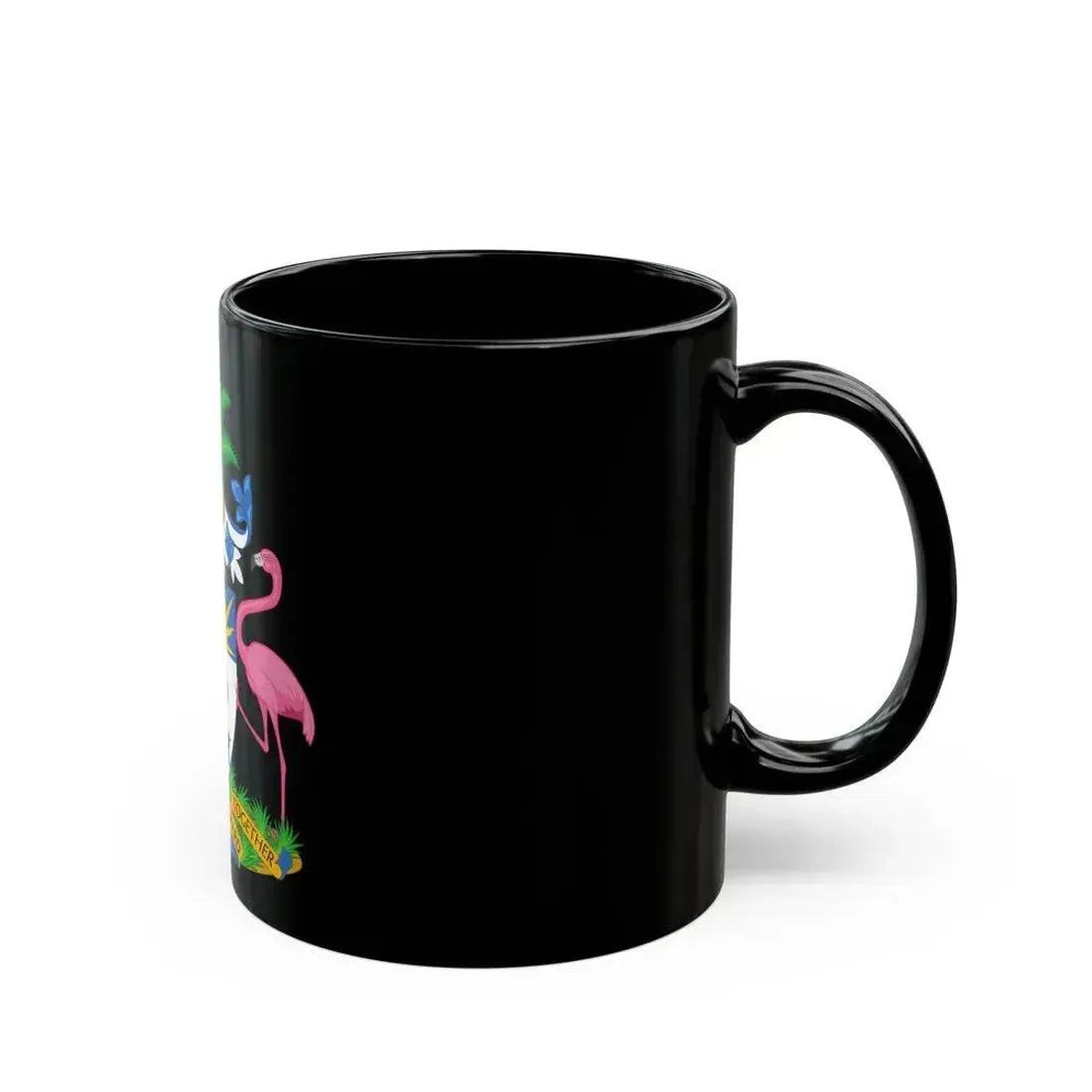 Coat of Arms of The Bahamas - Black Coffee Mug - Go Mug Yourself