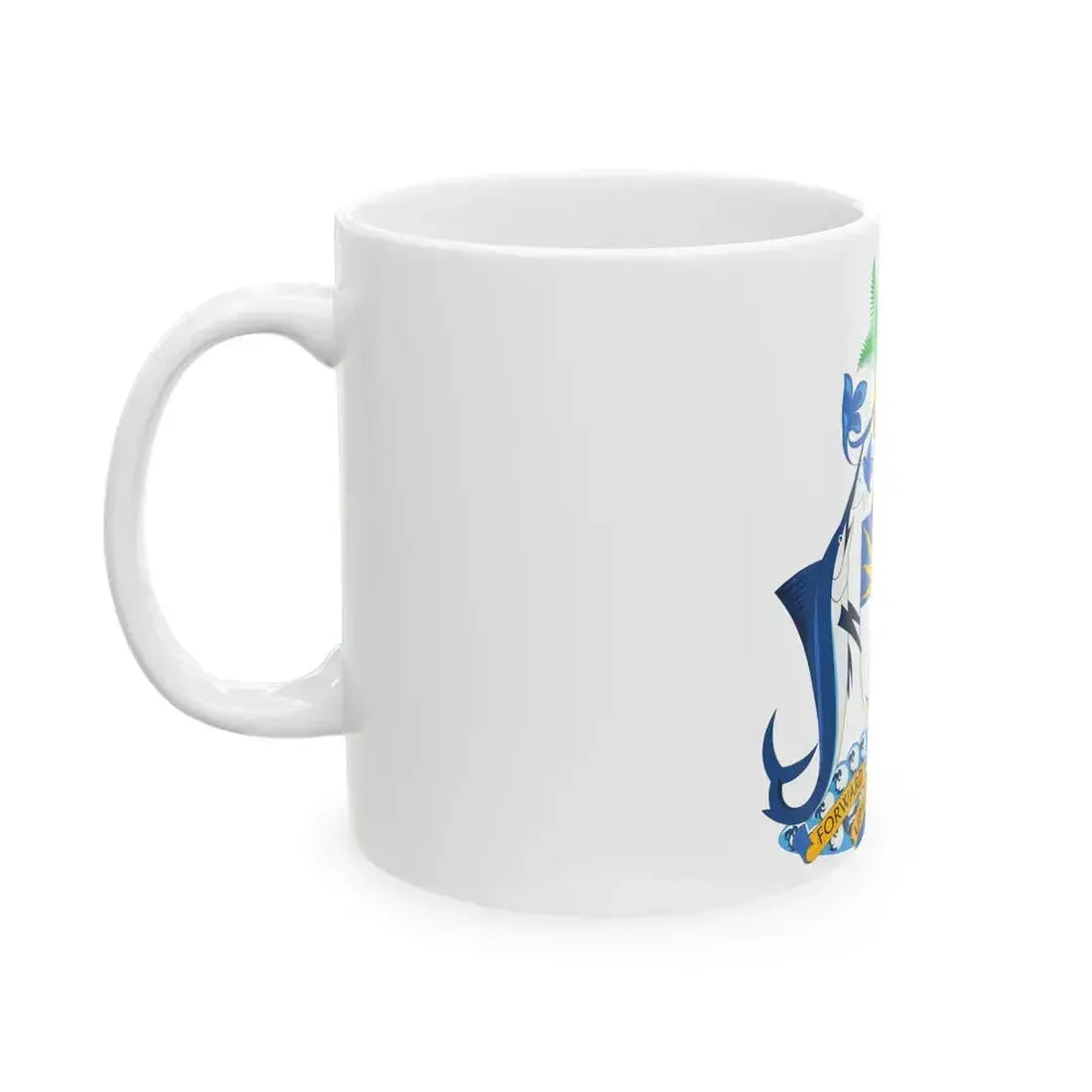 Coat of Arms of The Bahamas - White Coffee Mug - Go Mug Yourself