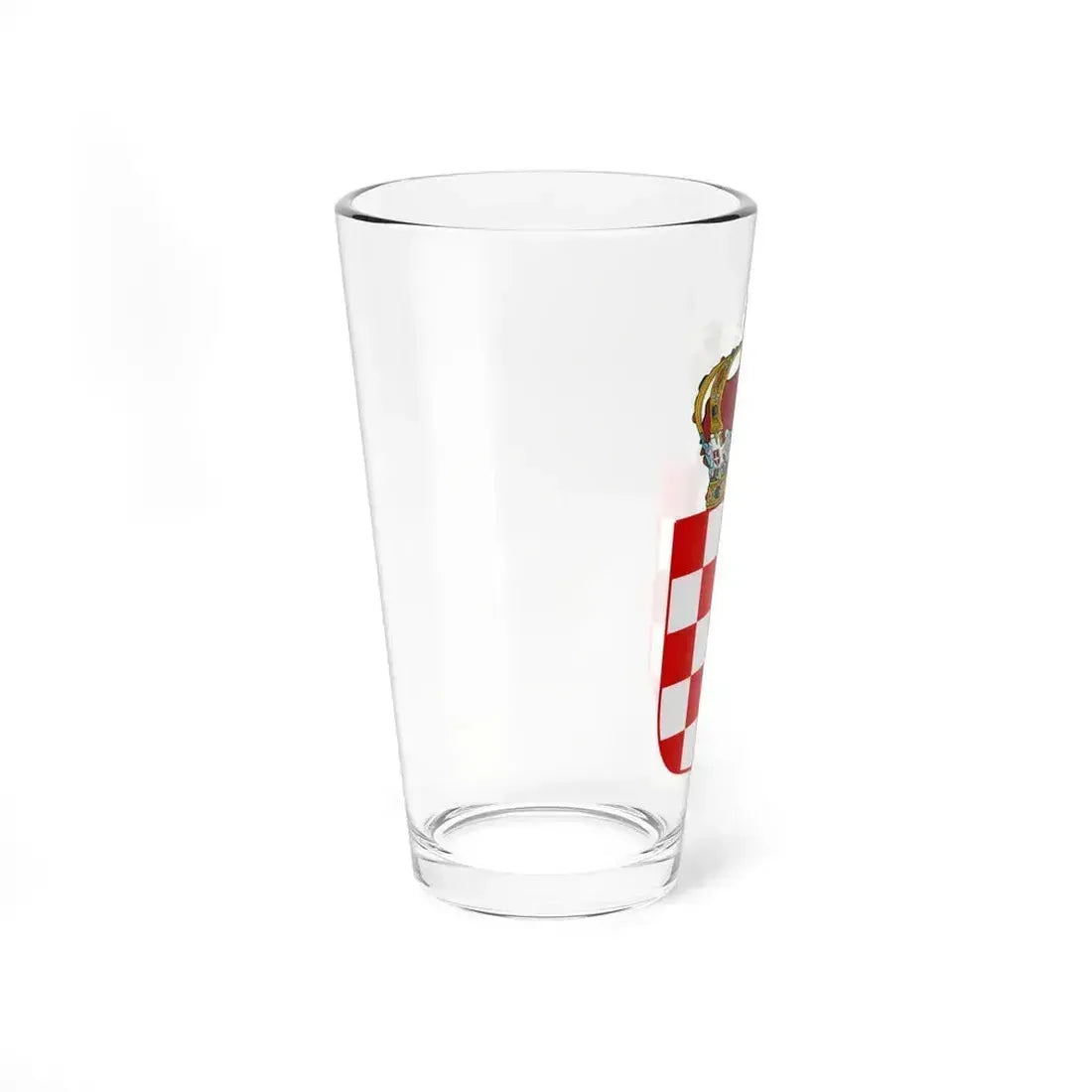 Coat of Arms of the Banate of Croatia - Pint Glass 16oz - Go Mug Yourself