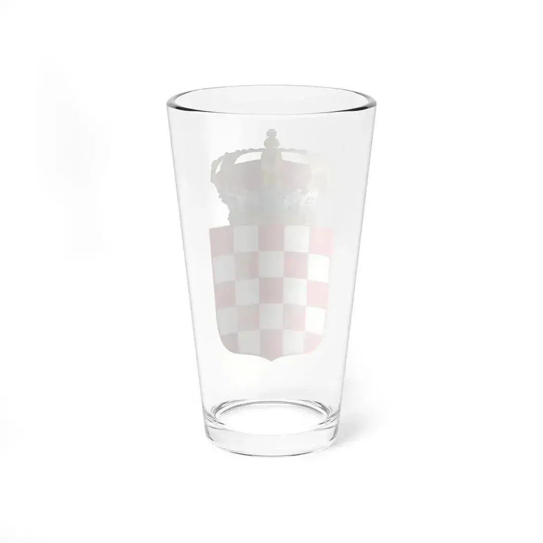 Coat of Arms of the Banate of Croatia - Pint Glass 16oz - Go Mug Yourself