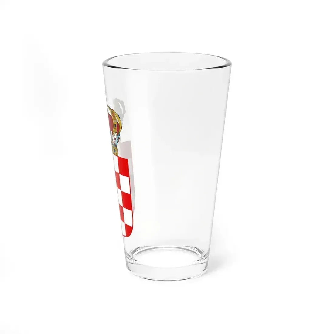 Coat of Arms of the Banate of Croatia - Pint Glass 16oz - Go Mug Yourself