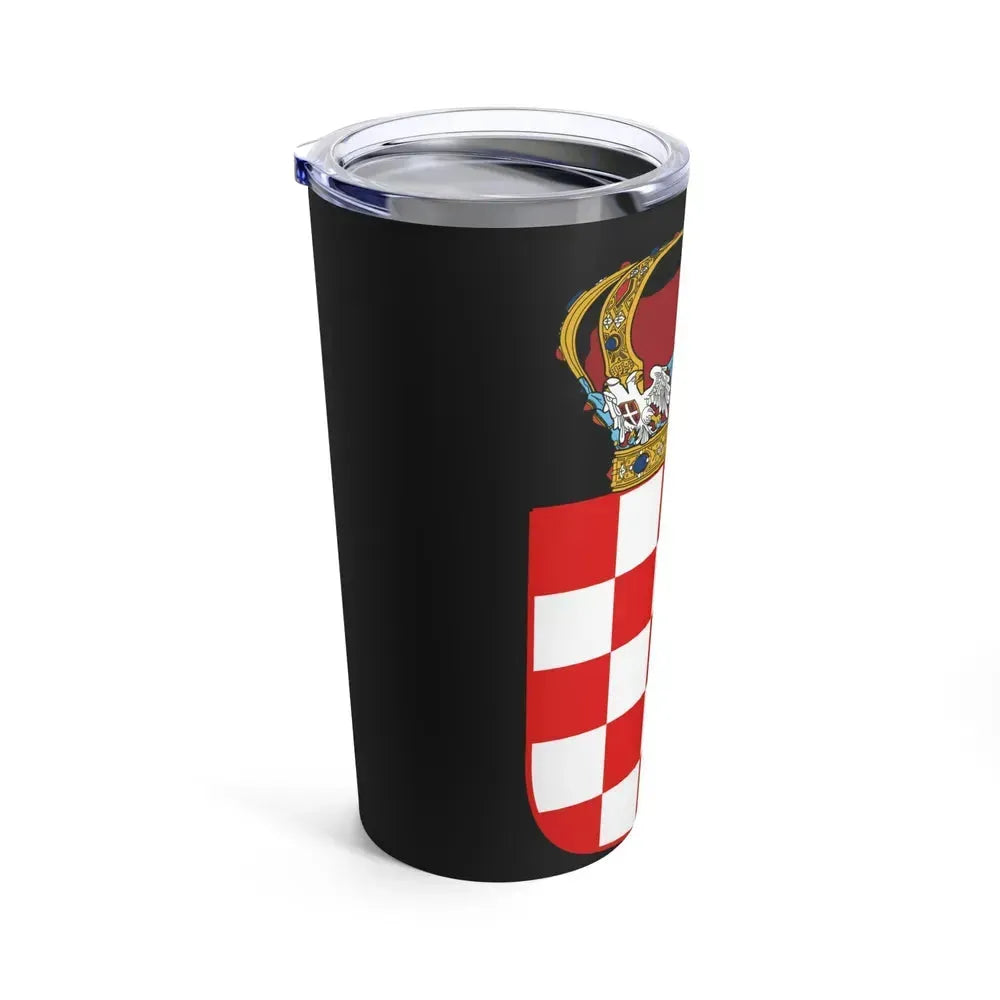 Coat of Arms of the Banate of Croatia - Tumbler 20oz - Go Mug Yourself