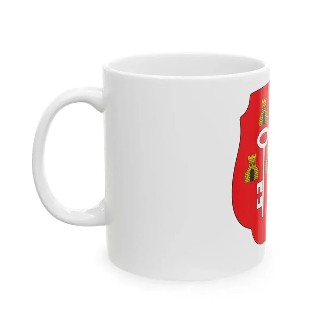 Coat of arms of the Captaincy General of Cuba - White Coffee Mug - Go Mug Yourself