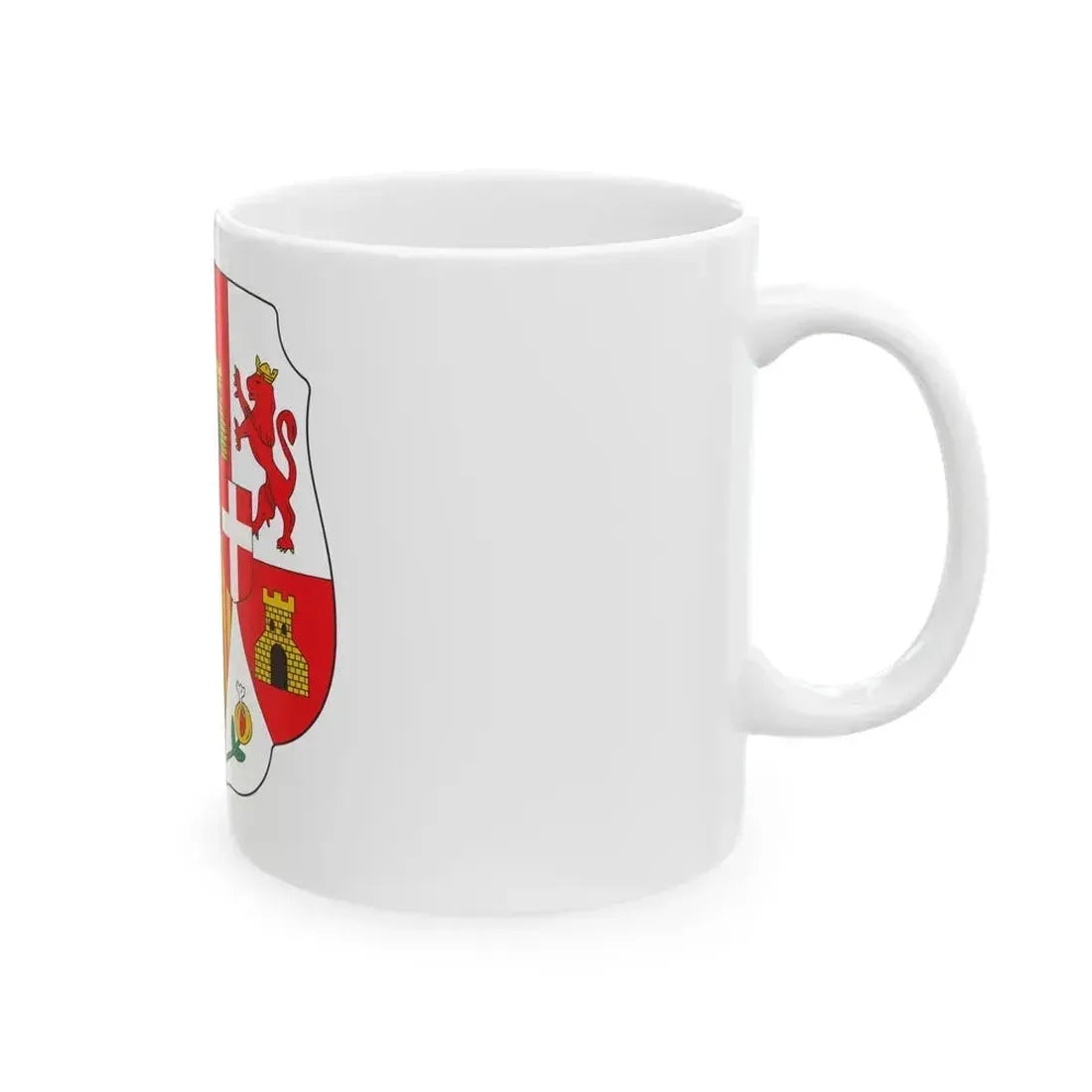 Coat of arms of the Captaincy General of Cuba - White Coffee Mug - Go Mug Yourself