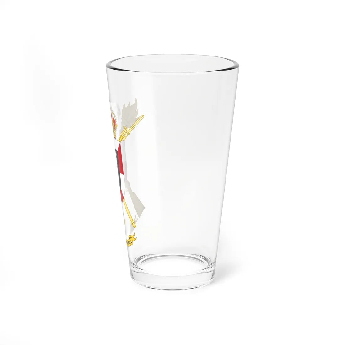 Coat of Arms of the Ceuta Sea Company (Spain) (Coat of Arms) Pint Glass 16oz - Go Mug Yourself