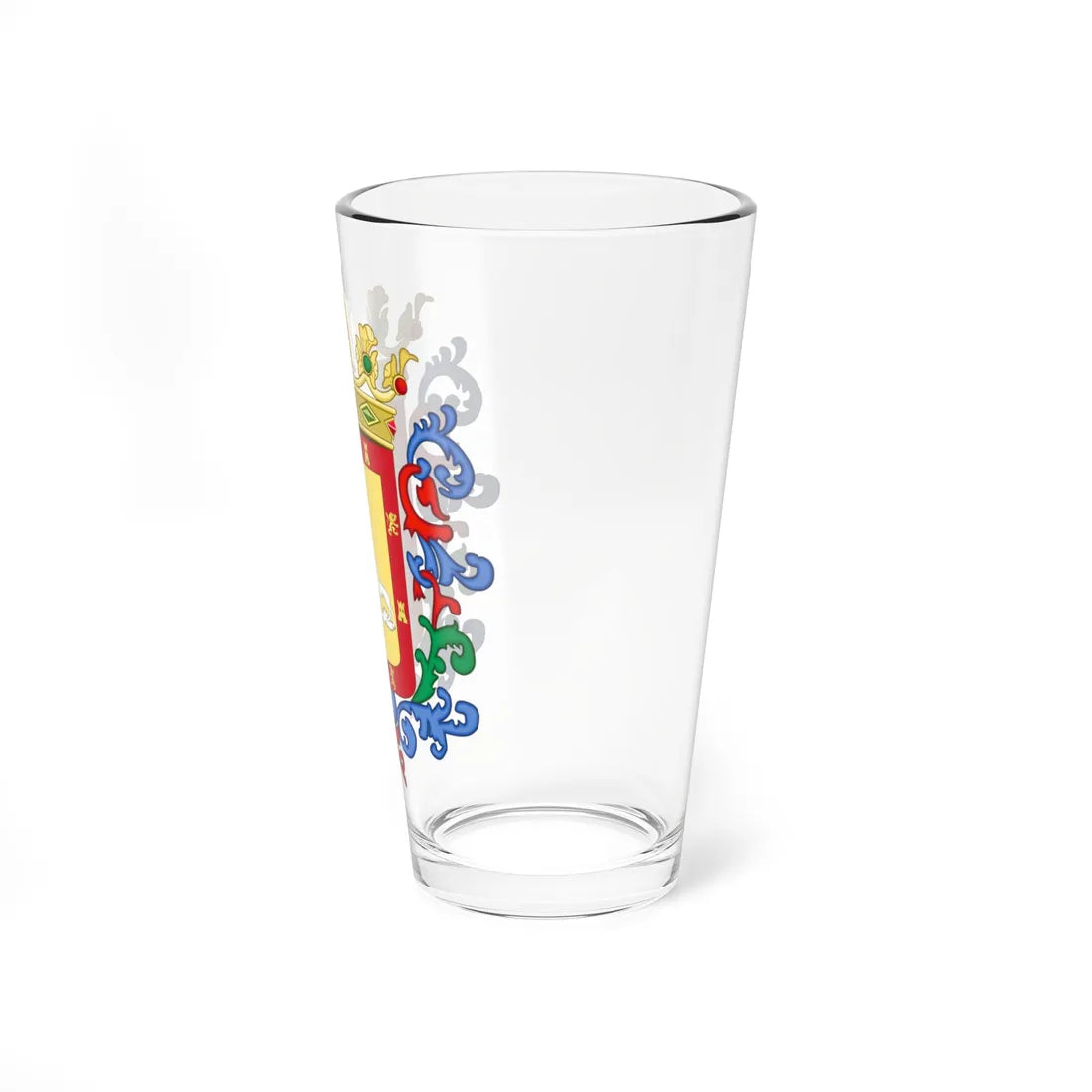 Coat of arms of the city of Camagüey Cuba (Cuba) (Coat of Arms) Pint Glass 16oz - Go Mug Yourself