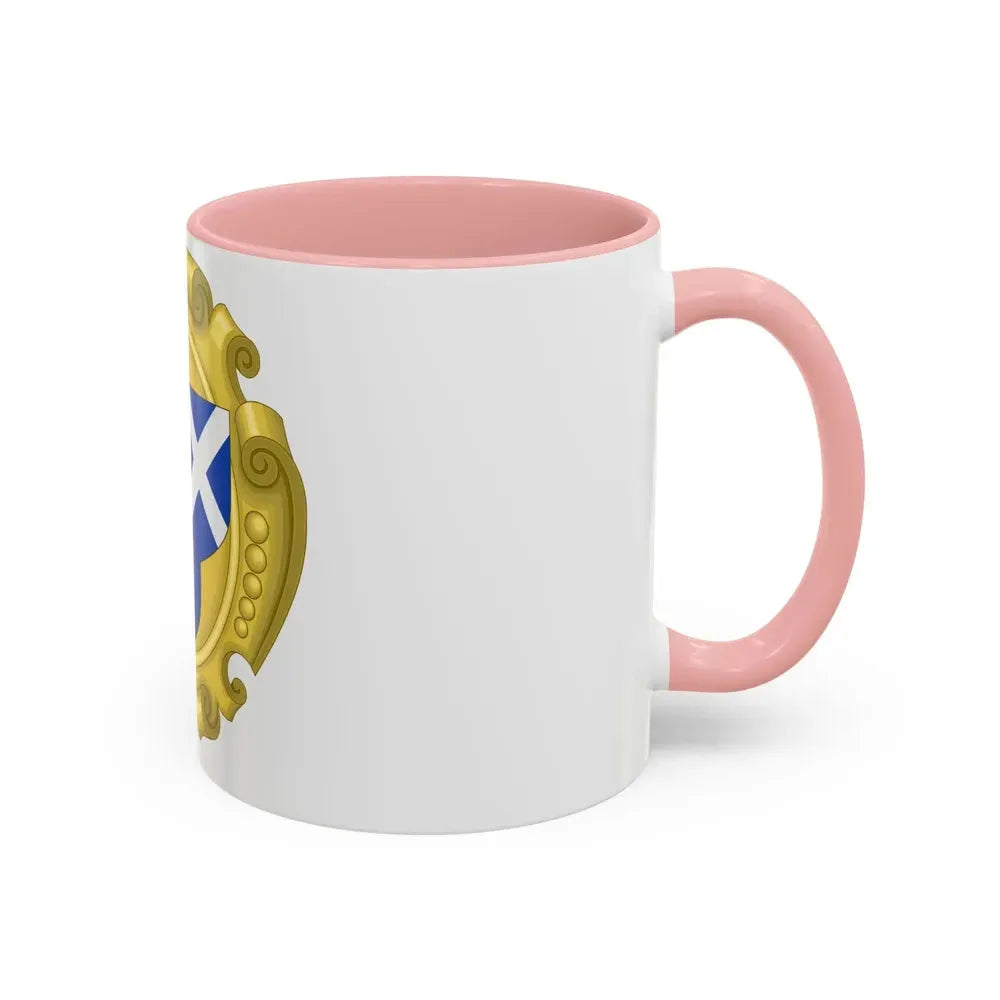 Coat of Arms of the Commonwealth of England, Scotland and Ireland - Accent Coffee Mug - Go Mug Yourself