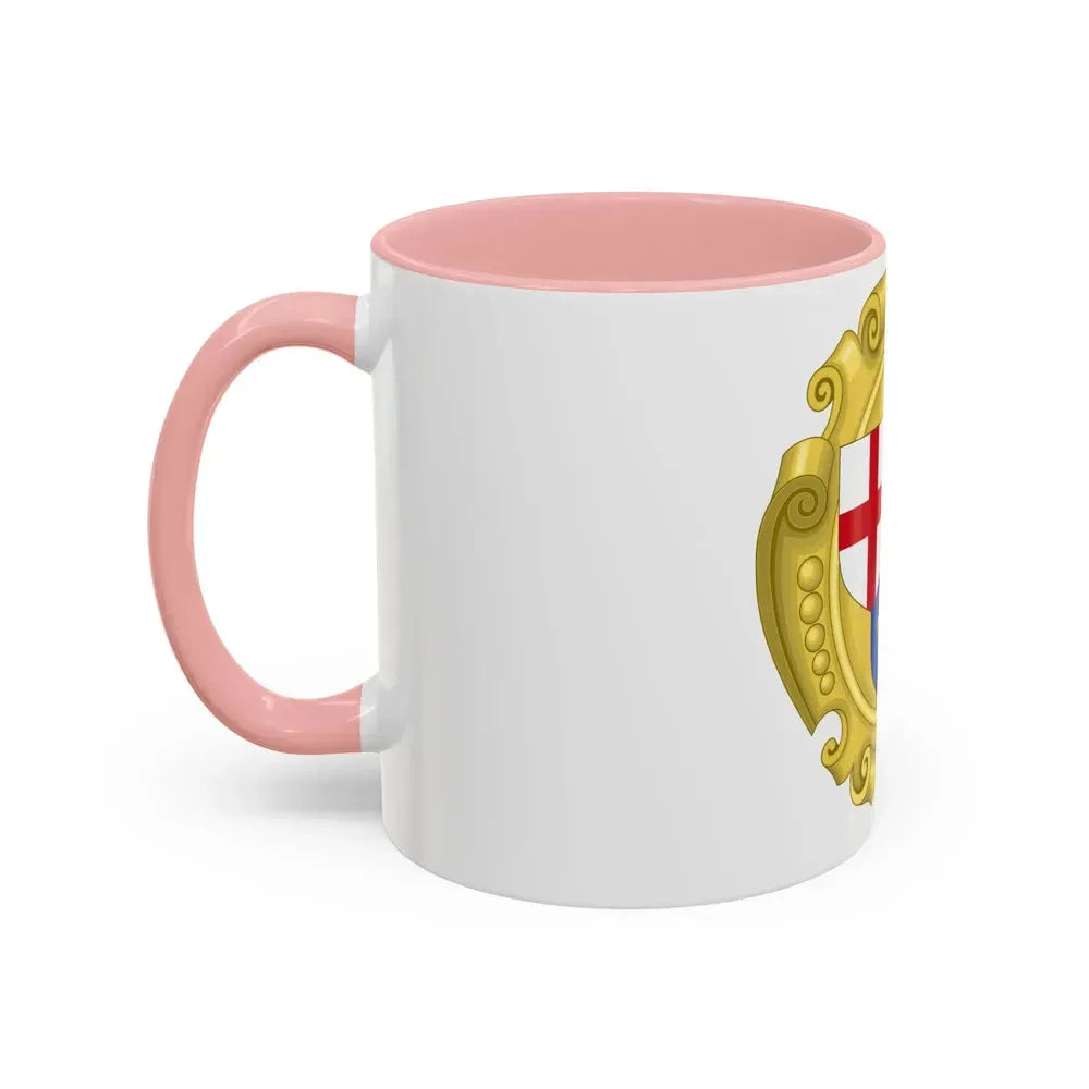 Coat of Arms of the Commonwealth of England, Scotland and Ireland - Accent Coffee Mug - Go Mug Yourself