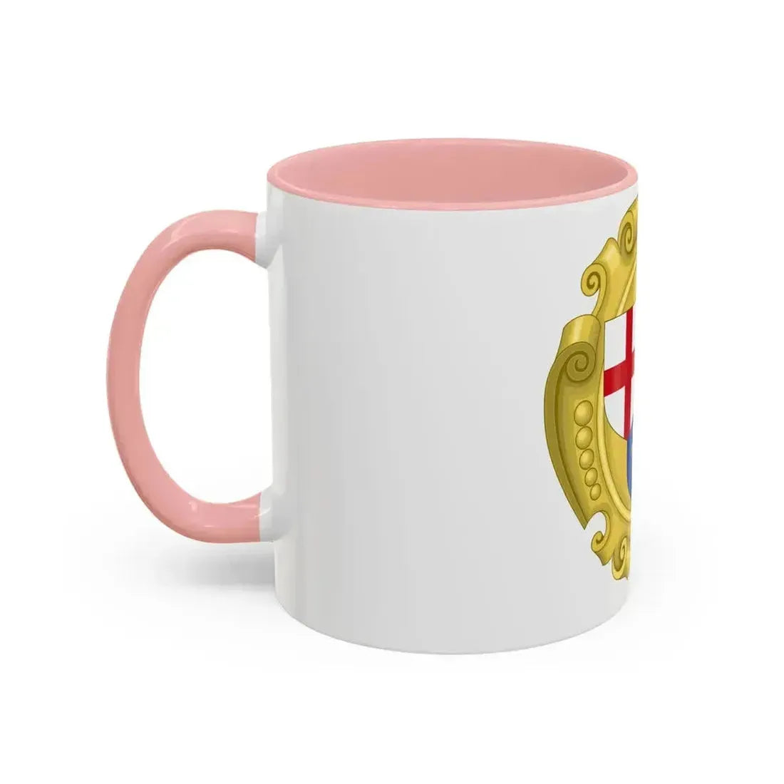 Coat of Arms of the Commonwealth of England, Scotland and Ireland - Accent Coffee Mug - Go Mug Yourself